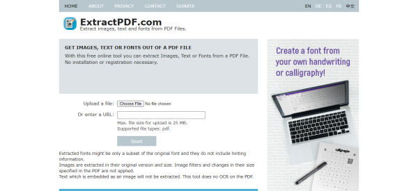 ExtractPDF - Raspadores de PDF