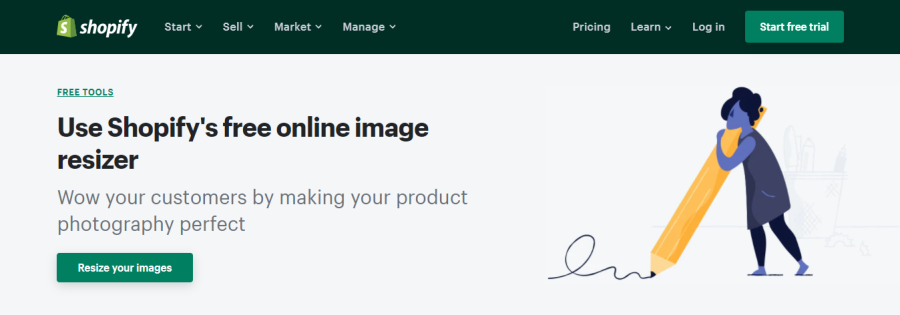 Shopify Image Resizer