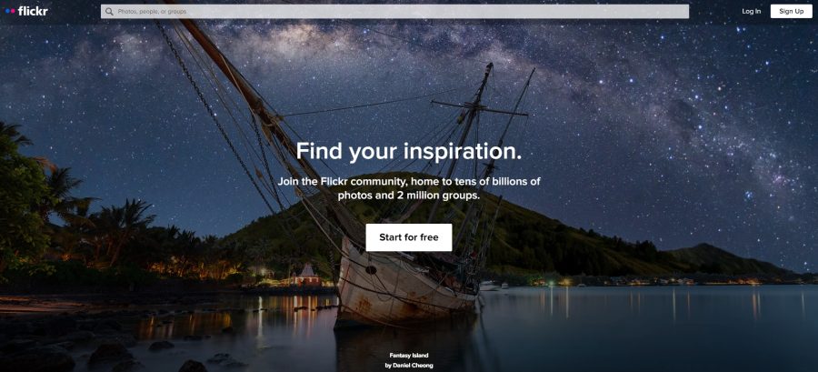 Flickr-pixabayのようなサイト