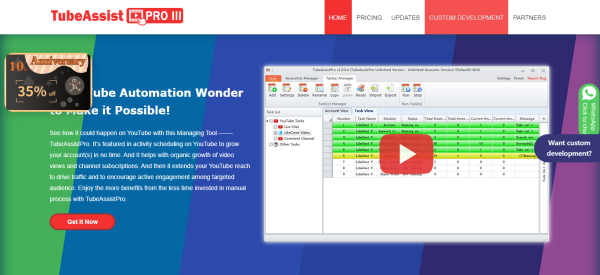 TubeAssistPro - YouTube 自动化