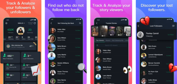 Abonnés - Tracker Insight - Suivi des abonnés Instagram