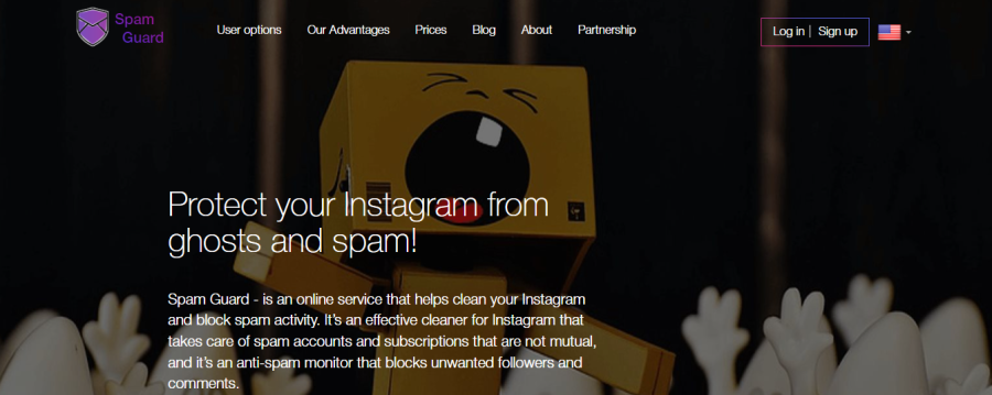 SpamGuard - rastreador de seguidores do Instagram