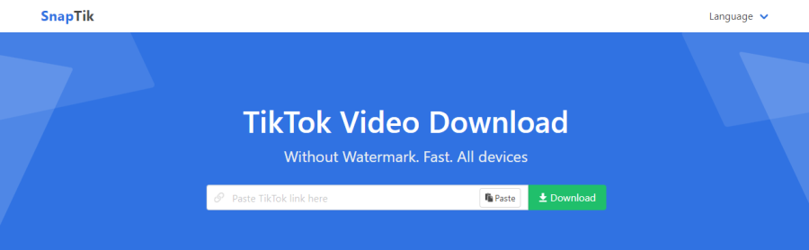 Snaptik - Pengunduh video TikTok