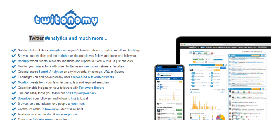 Twitonomy - alat analisis twitter