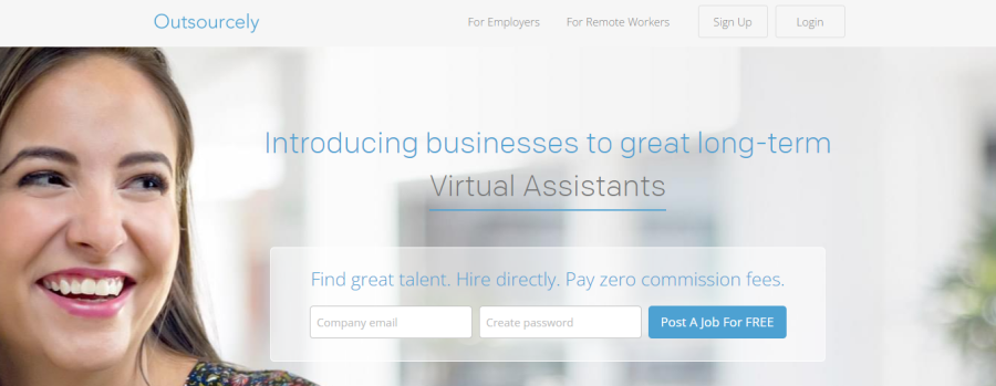 Outsourcely - ทางเลือก Fiverr