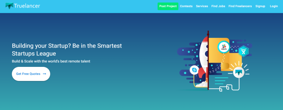 Truelancer - Fiverr 대안