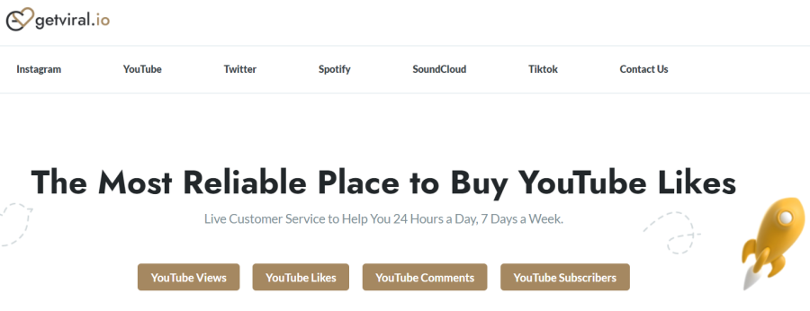GetViral - شراء لايكات يوتيوب
