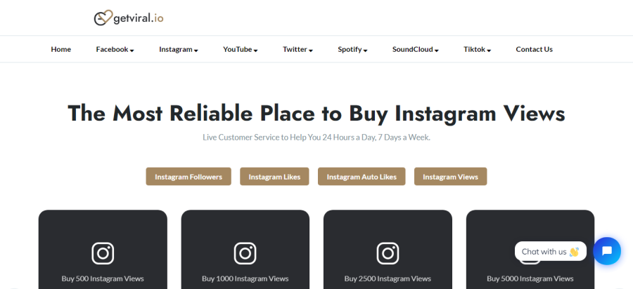 GetViral - comprar vistas de instagram