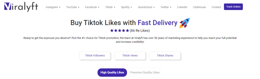 Viralyft - Tiktok-Likes kaufen