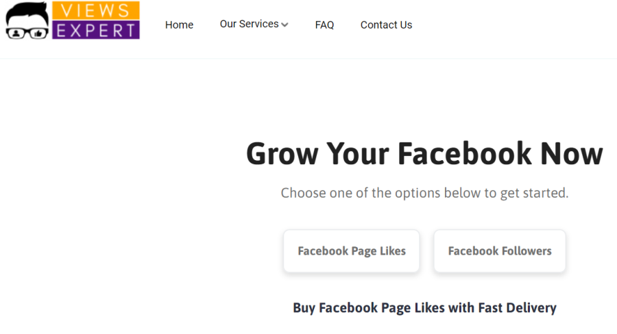 ViewsExpert - купить лайки в фейсбуке