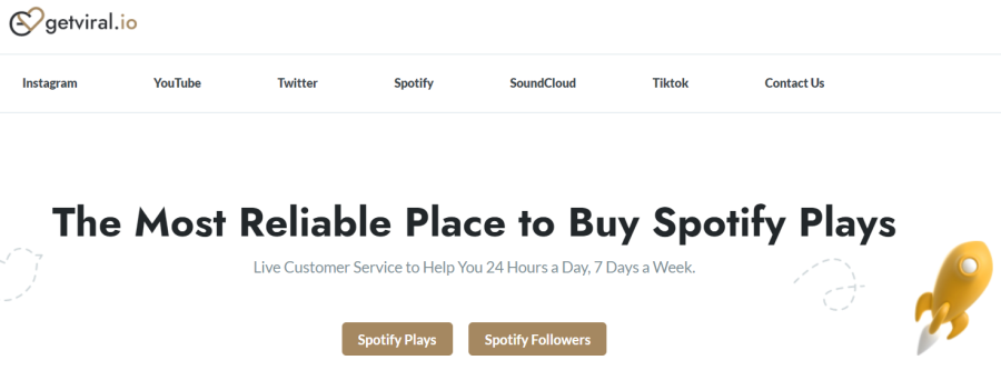 GetViral - Compra reproducciones de Spotify