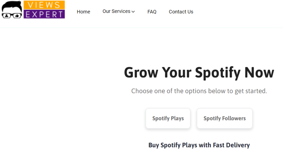 ViewsExpert - Comprar reproducciones de Spotify