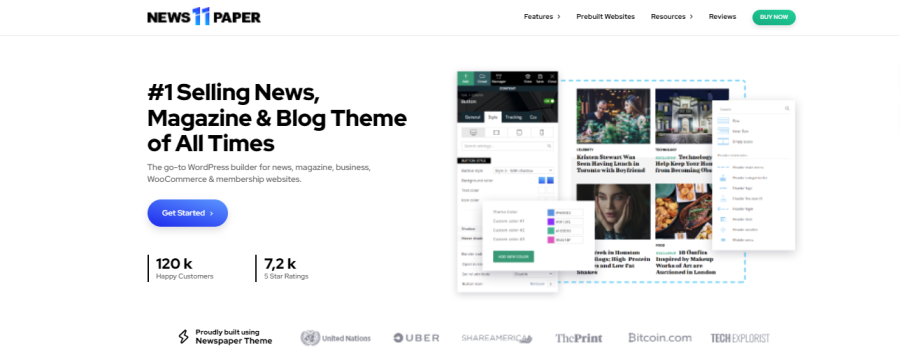 Journal 11 - meilleurs thèmes WordPress