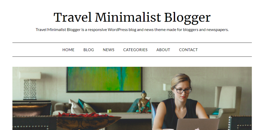 Minimalist Blogger - 最好的 WordPress 主题