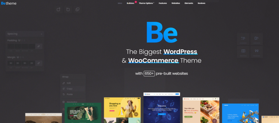 Betheme - cele mai bune teme WordPress