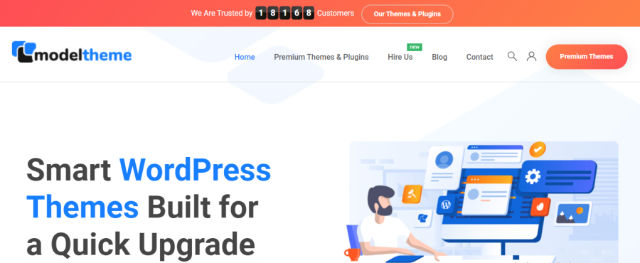 Modeltheme - Tema perjalanan WordPress