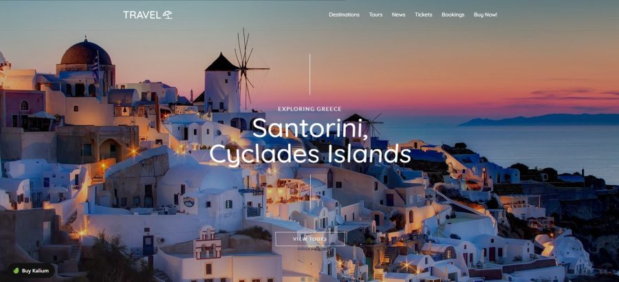 El mejor tema de WordPress para viajes de Kalium