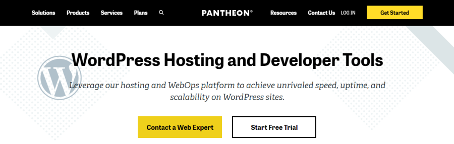 Panteón - alojamiento web de WordPress