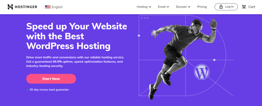 Hostinger - WordPress 웹 호스팅