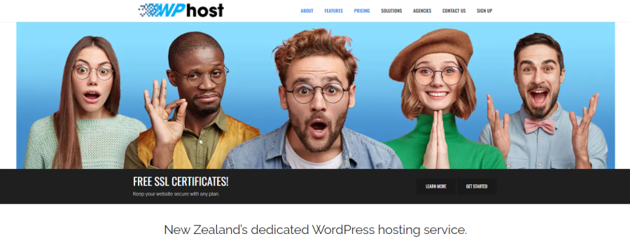 WP host - hosting web WordPress