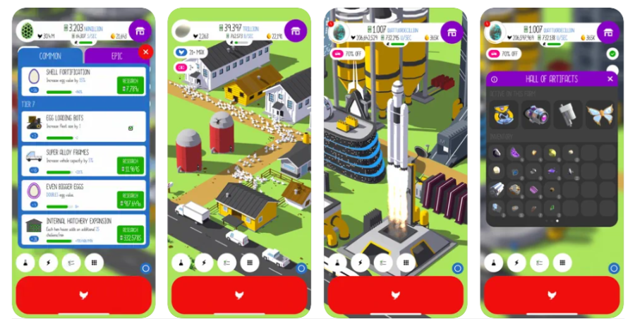 Egg, Inc. - Jocuri cu realitate augmentată