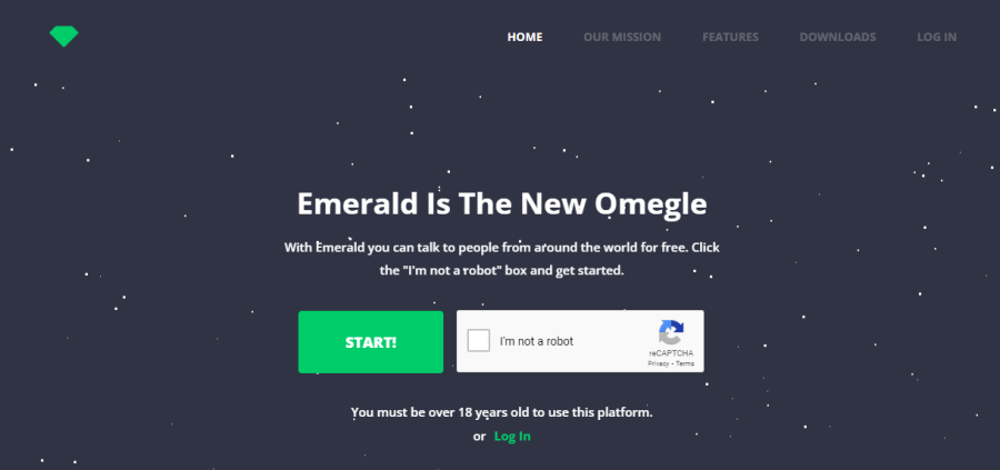 Emerald Chat - Site-uri precum Omegle