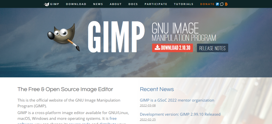 GIMP - ทางเลือก Photoshop