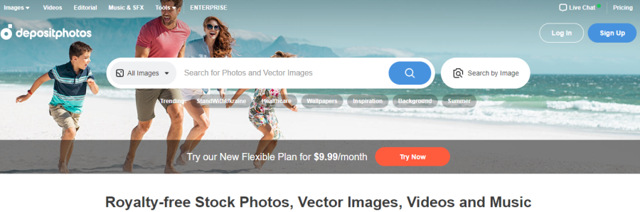 DepositPhotos - des sites comme freepik