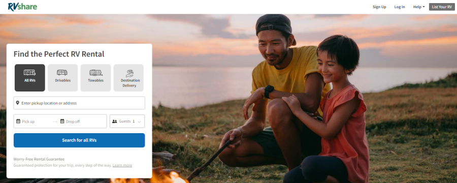 RV 공유 - 에어비앤비 대안