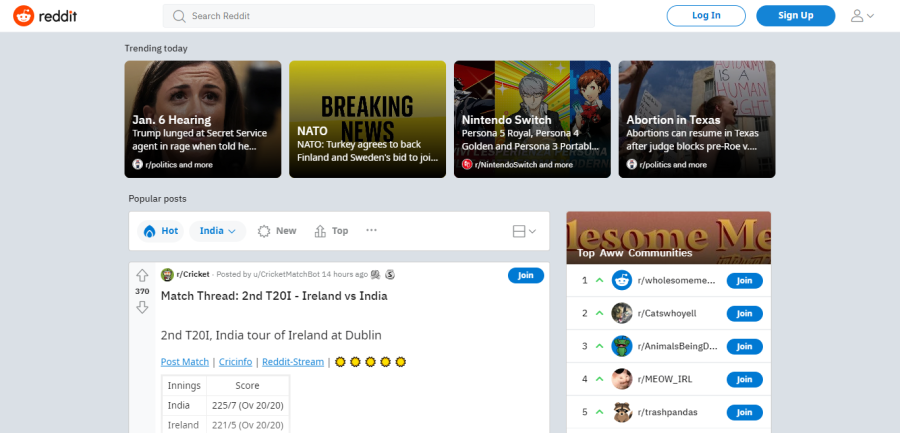 Reddit - Alternativas de Twitter