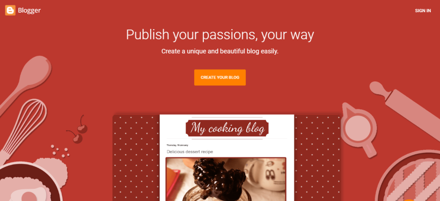 Blogger - Alternatywa WordPress