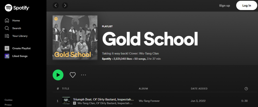 Gold School - Beste Spotify-Wiedergabelisten