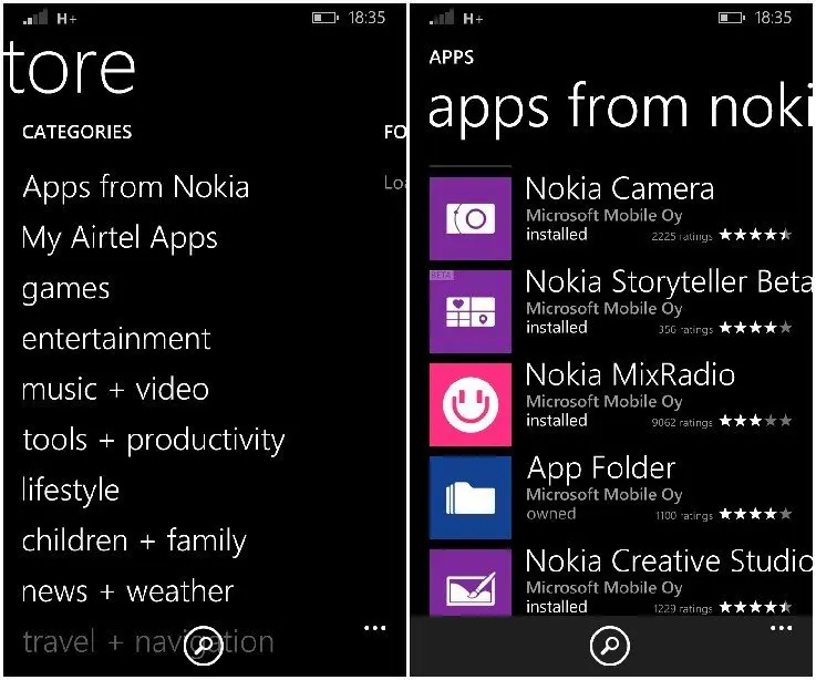 Nokia app store chiuso