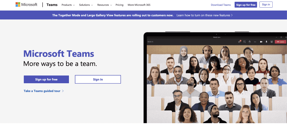 نظرة عامة على Microsoft Teams