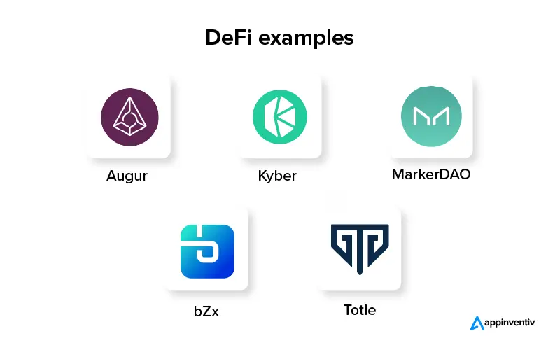 DeFi examples