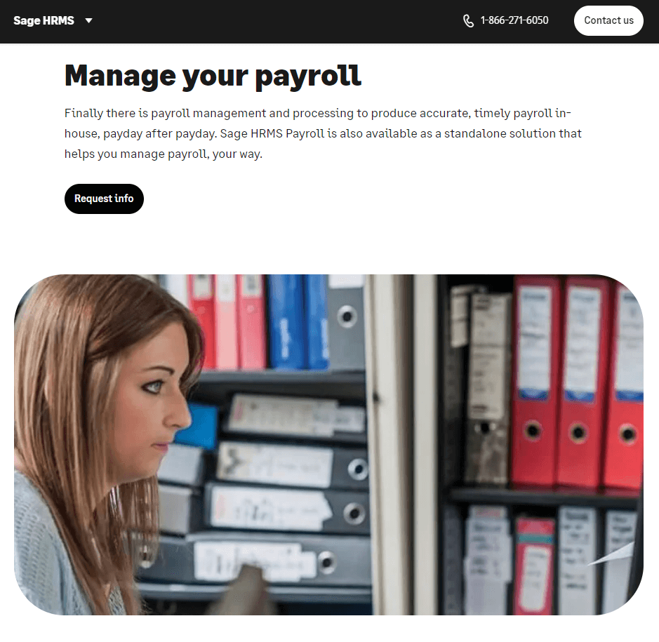 برنامج كشوف المرتبات - Sage HRMS Payroll