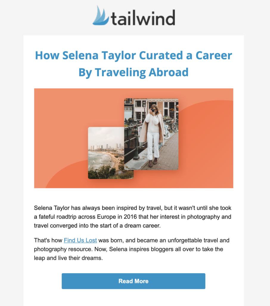 Le marketing par e-mail en vaut-il la peine blog post image Newsletter Tailwind