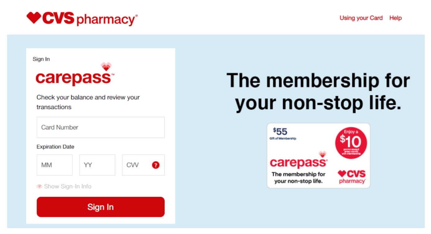 CVS Pharmacy Care Pass-Programm