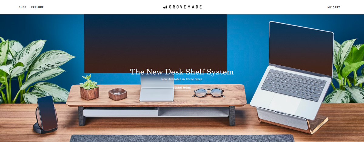 Grovemade Homepage