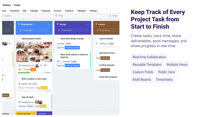 trello alternativa - plutio