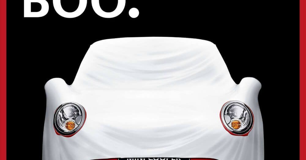 Mini Cooper Boo Cadılar Bayramı Reklamı