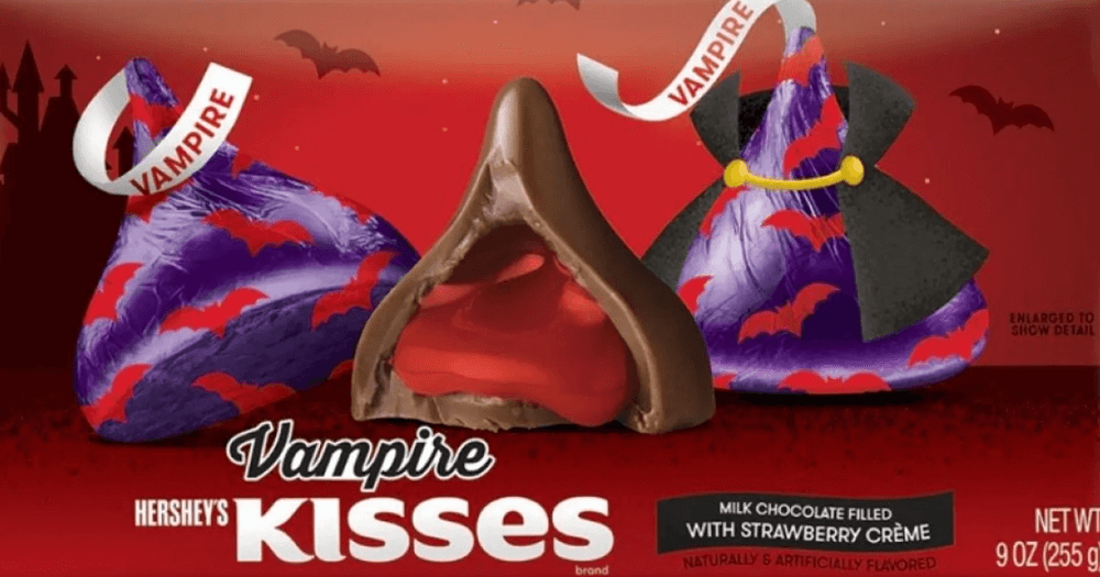 Beijos de Vampiro de Hershey