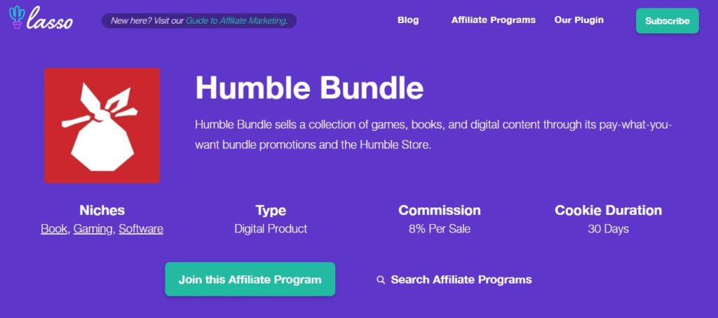 16 En İyi Twitch Ortaklık Programı Humble Bundle