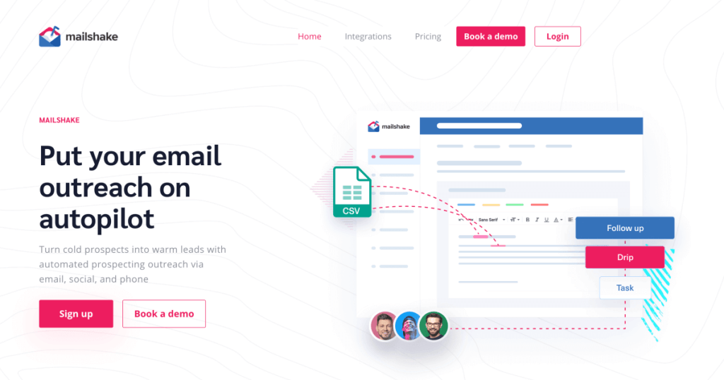 Mailshake - ซอฟต์แวร์การมีส่วนร่วมในการขายที่ดีที่สุด