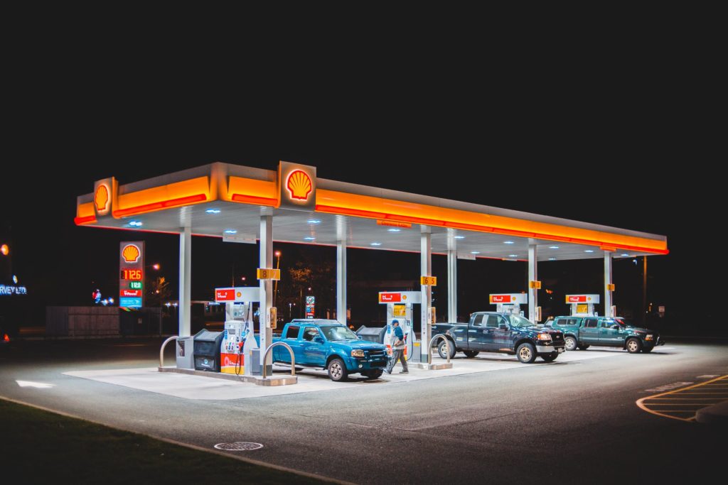 Shell gas station 