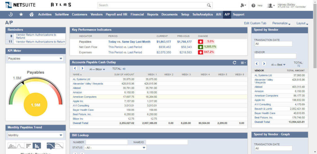 Chmura produkcyjna ERP NetSuite