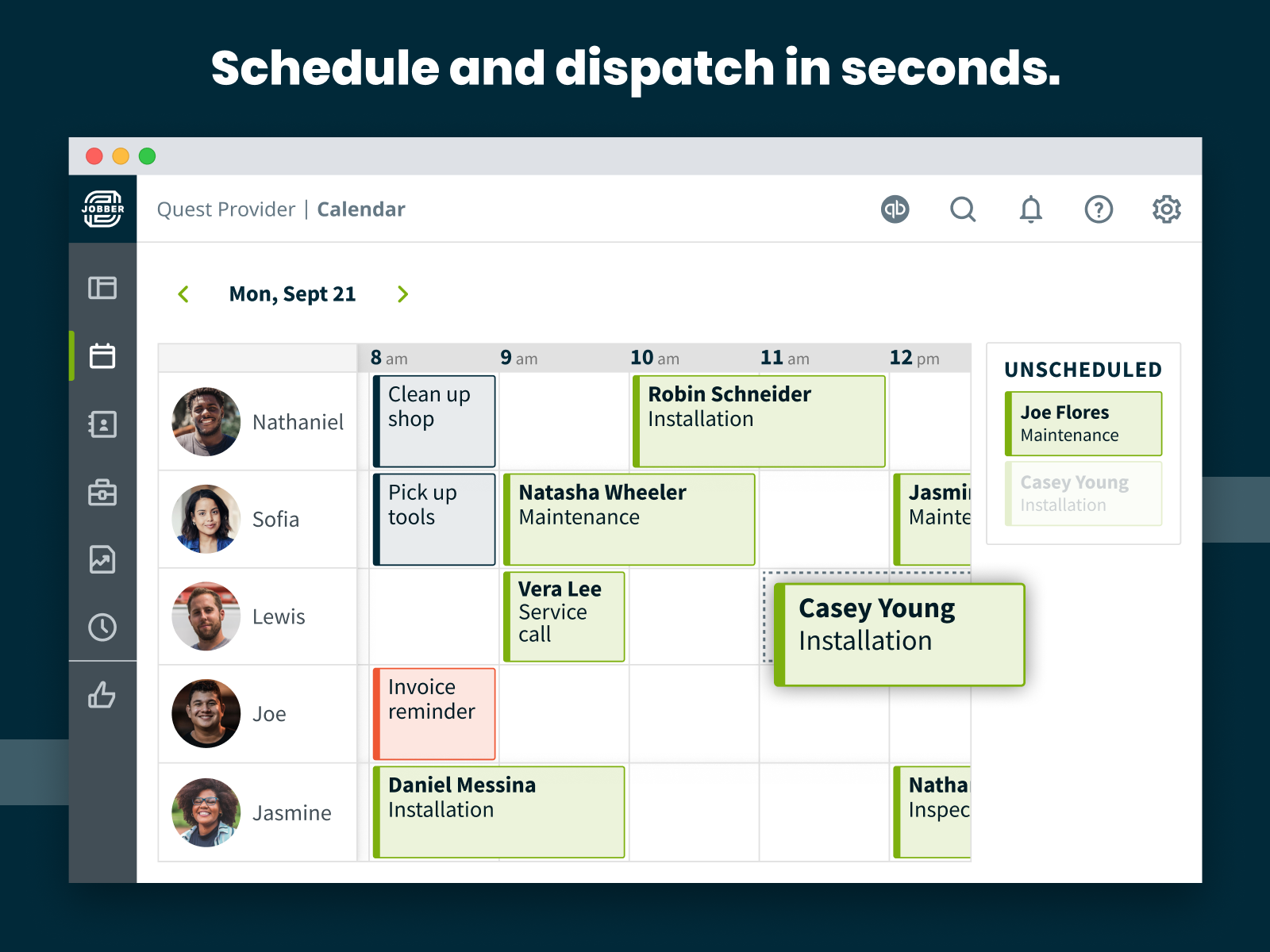 Jobber Job Scheduling Software