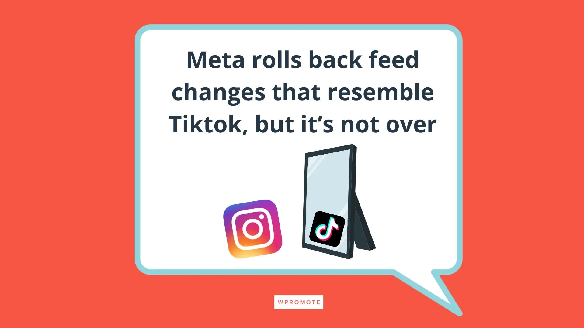 Meta macht Feed-Änderungen rückgängig, die Tiktok ähneln, aber es ist noch nicht vorbei