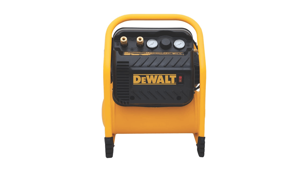 用于装饰的 DEWALT 空气压缩机，最大 200-PSI，安静运行