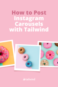 Postar e planejar carrosséis do Instagram ficou mais fácil! Aprenda a usar o aplicativo de carrossel do Tailwind para Instagram neste tutorial fácil.